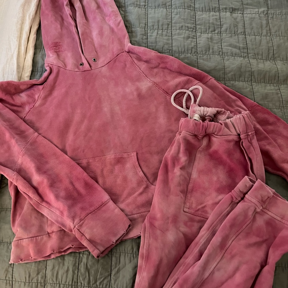 Loveshackfancy sweat suit set